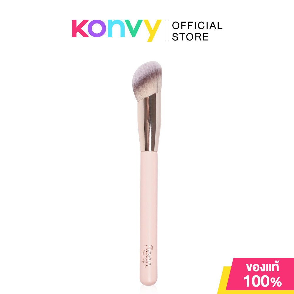 Fleen Beauty Flawless Foundation Brush 1pc ฟลีน บิวตี้ แปรงลงรองพื้น.