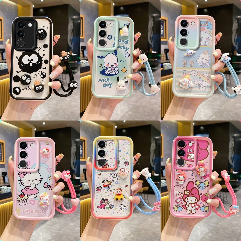 เคส Realme C100 เคสโทรศัพท์ลายการ์ตูนสติ๊กเกอร์น่ารัก