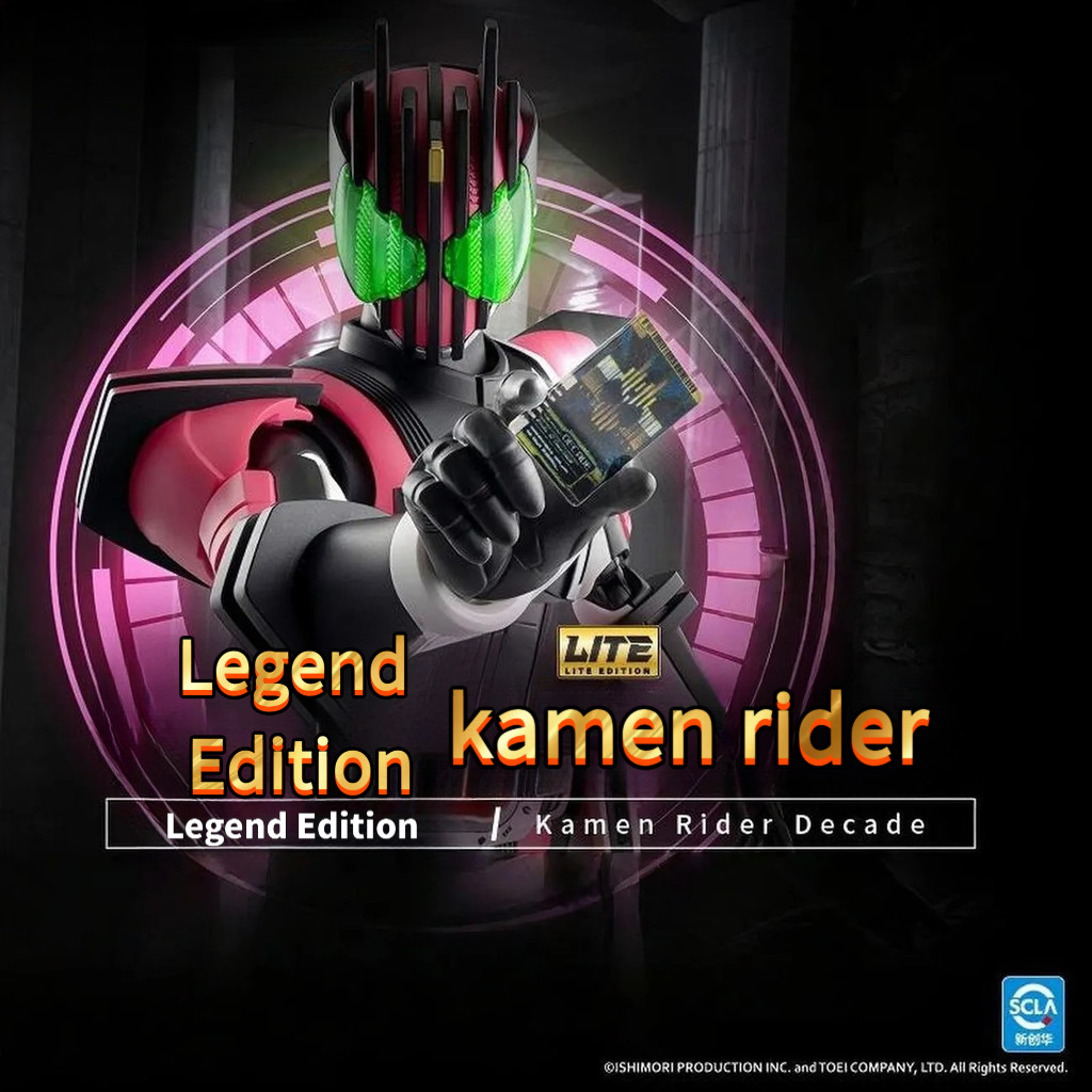 New Product Kamen Rider Decade Legend Edition action figure Model anime figure brickman Combination toys