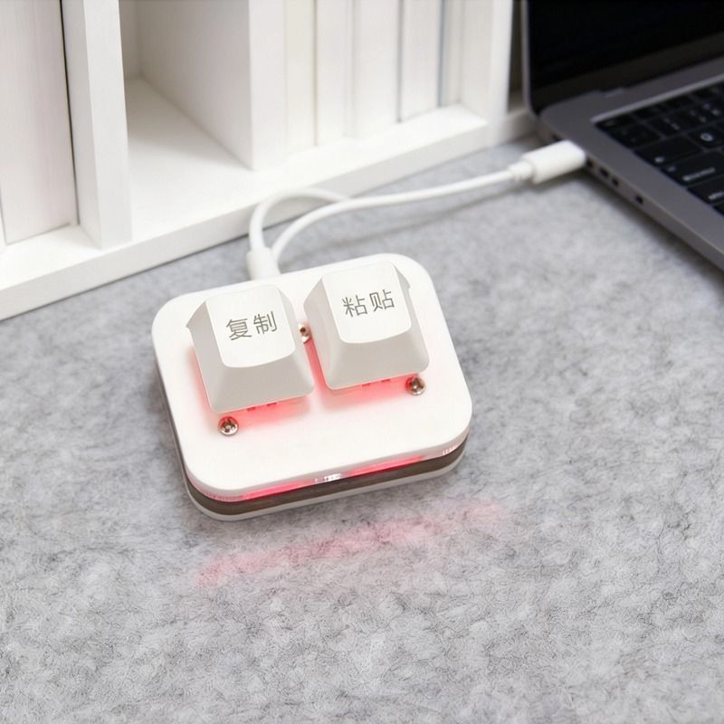 Fast step mini ทางลัดแบบกําหนดเองด้วยคลิกเดียว ทางลัดสํานักงาน คัดลอกคีย์บอร์ดเหนียว Fast step มินิล