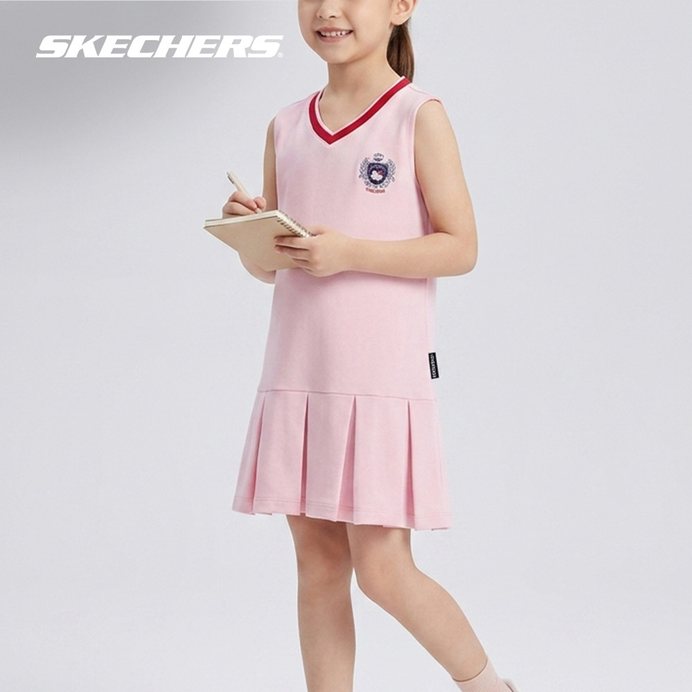 Skechers สเก็ตเชอร์ส เดรสเด็กผู้หญิง Girls Sanrio Dress - SL226G258-003G