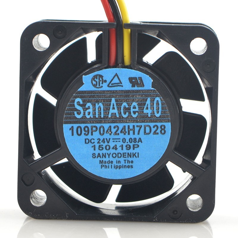 9WF0424H7D03/4/5 Sanyo 24V พัดลม 109P0424H7D20/D28/D01/D30/D27/D08