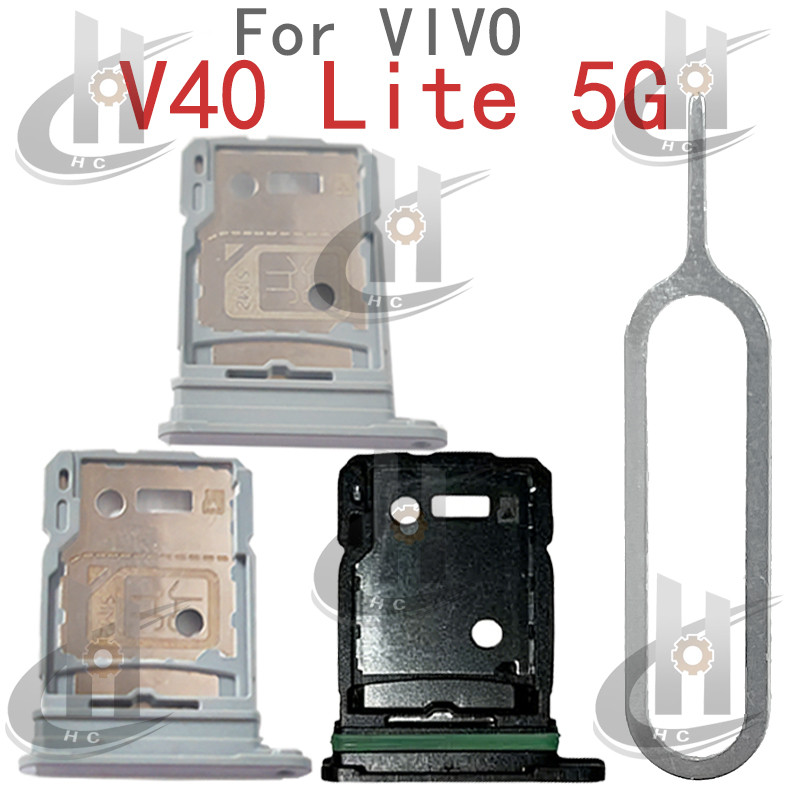 สําหรับ Vivo V40 Lite 5G ซิมการ์ดถาดผู้ถือการ์ด Reader SD Slot อะแดปเตอร์อะไหล่