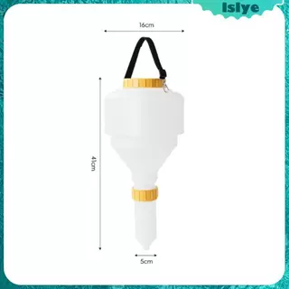 [Lslye] ขวดซอสแบบแขวนเครื่องแต่งตัวโปร่งแสงเครื่องจ่ายพวยยาว Conical Body ภาชนะในครัวรีฟิล