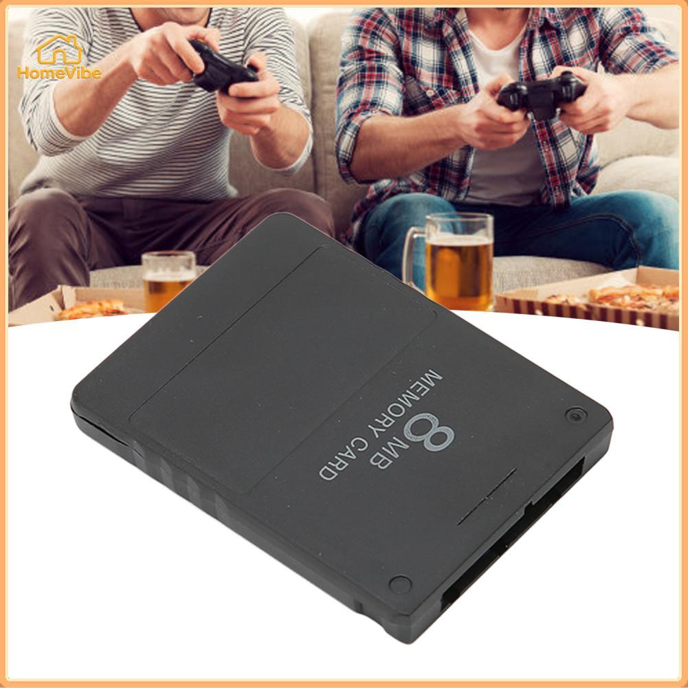 HomeVibe การ์ดหน่วยความจำ HomeVibe TOPINCN PS2 ชิปนวัตกรรมที่ได้รับการปรับปรุงเพื่อการประมวลผลและการจัดเก็บที่เร็วขึ้น 15 เท่า 2 (8MB) [วิดีโอเกม