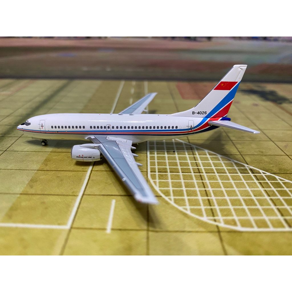 #飞机模型 P PM 1/400 ทหารอากาศจีน โบอิ้ง 737-700 ของสะสม