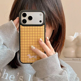 เคสไอโฟน 17 เคสผิวลายสุนัขเวสตี้น่ารัก สำหรับ iPhone 17 Pro Max 16 Plus 11 13 15 Pro 12 14 17 Air เคสกันกระแทก เคสนิ่ม