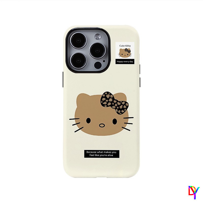 Hello Kitty น่ารักสําหรับ iPhone16/17Pro Max เคสโทรศัพท์ iPhone 14/15Pro Max Film 13/12/11 ProMax Xs