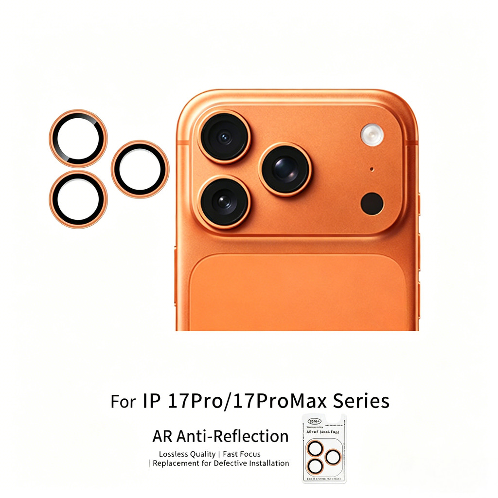 ใหม่ Original เลนส์ฟิล์ม Protector สําหรับ iPhone 17 Air / 15 / 16 / 17 Pro Max / 15 Plus / 16 Plus กระจกนิรภัยกล้องเลนส์ตําแหน่งฟิล์มเลนส์ Scratch-Resistant HD Clear