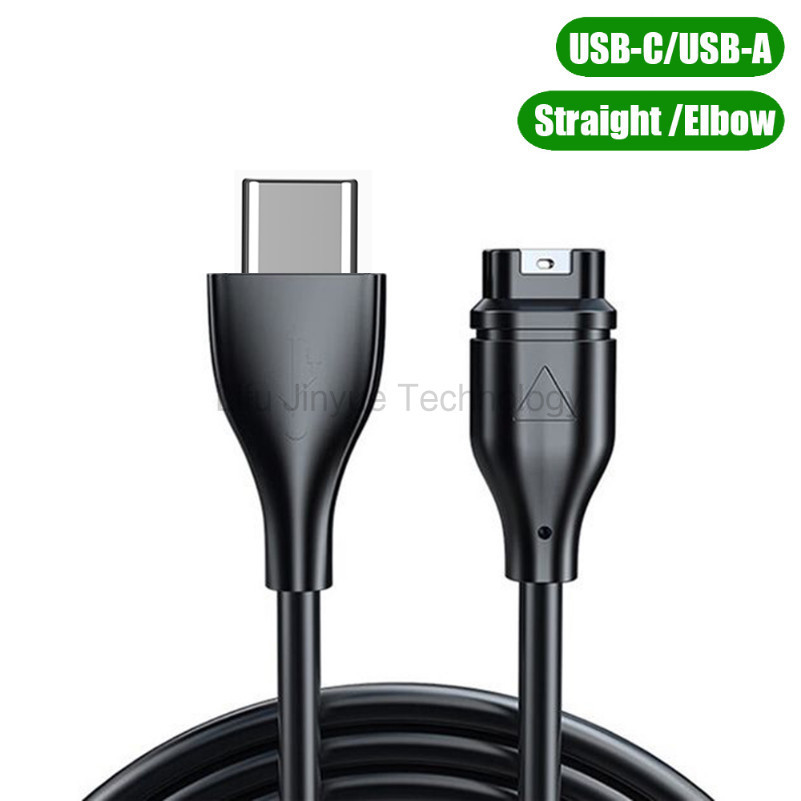 LIKAIYUE USB ประเภท A/C สายชาร์จสําหรับ Garmin Fenix 7 SX 6 6S 6X 5 5S 5X Plus Forerunner 945 935 245 255 Vivoactive 3 4 4S Venu 2S Sq