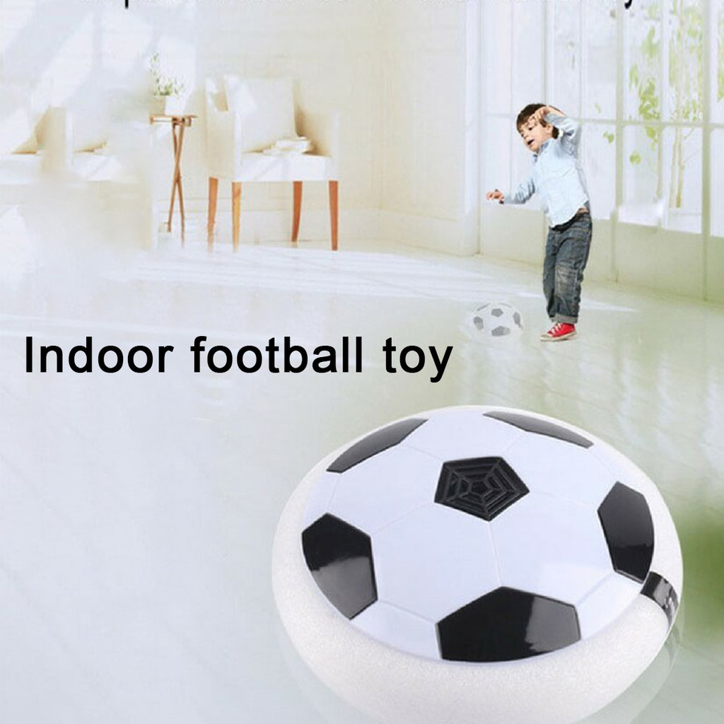 [layanist] Hover Soccer Ball ของเล่นไม่มีแบตเตอรี่สําหรับเด็กฟุตบอลลอยไฟฟ้าพร้อมไฟ LED Music Soccer 