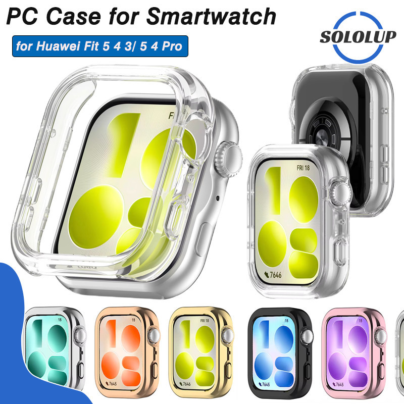 กรณียาก PC for Huawei Watch Fit 5 5 Pro เคส กันชนเชลล์ป้องกันหน้าจอป้องกัน for Huawei Fit 4 4 Pro