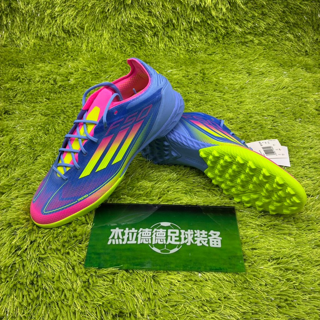 Adidas F50 PRO TF Times Top Speed Broken Nail รองเท้าฟุตบอลหญ้าเทียม IE1219