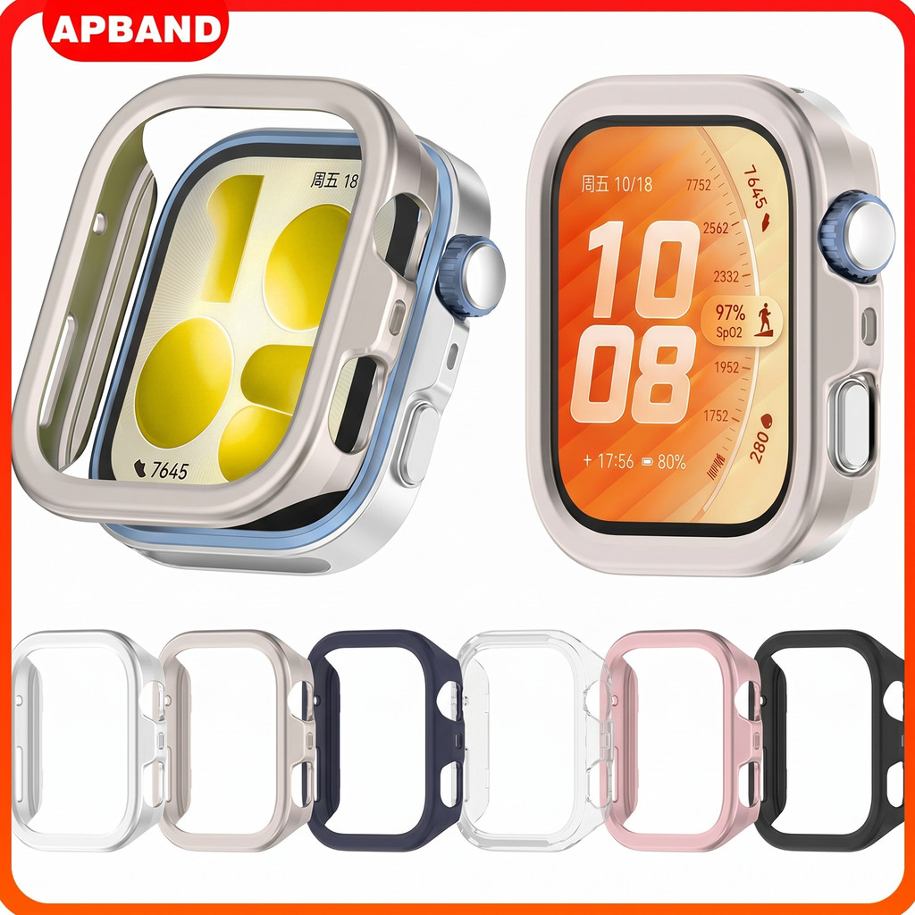 กรณี PC For HUAWEI Watch Fit 5 4/ 5 4 Pro อุปกรณ์ปกป้องหน้าจอ Hard Bumper Cover for Smartwatch Huawei Fit 4