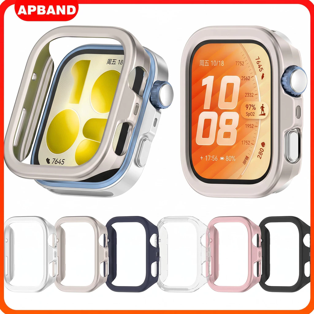 กรณี PC For HUAWEI Watch Fit 5 4/ 5 4 Pro อุปกรณ์ปกป้องหน้าจอ Hard Bumper Cover for Smartwatch Huawei Fit 4