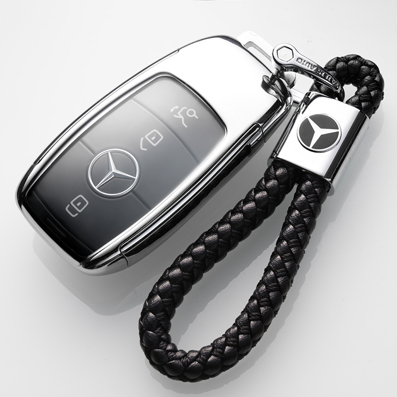 เหมาะสําหรับ Mercedes-Benz ฝาครอบกุญแจ g63g350g500c260eqb53glc260gle350gls450glb220