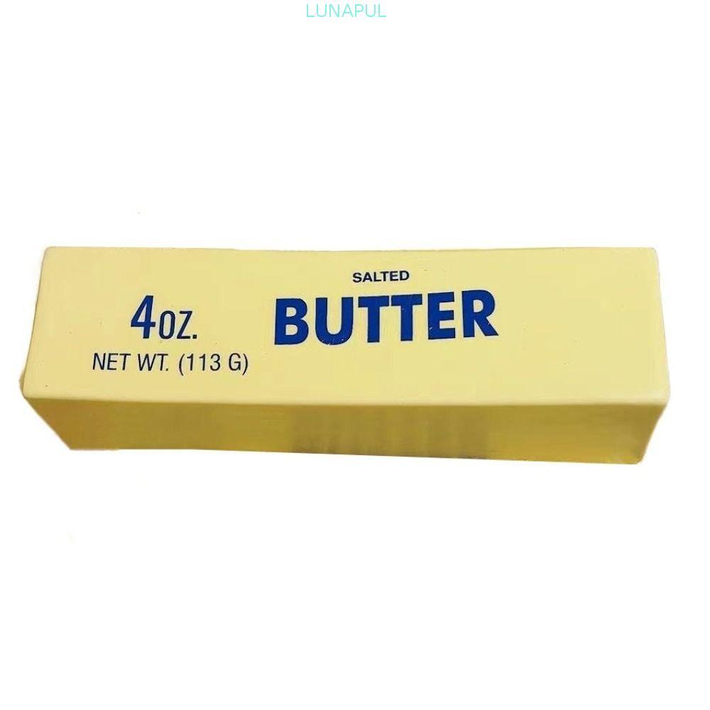 LUNAPUL Butter Stick ของเล่นบีบ, Anti Stress Sensory Squeeze Butter Bar, ตลกผ่อนคลายของขวัญยืดยืดหยุ่นบีบ Fidget ของเล่นเด็กของเล่น