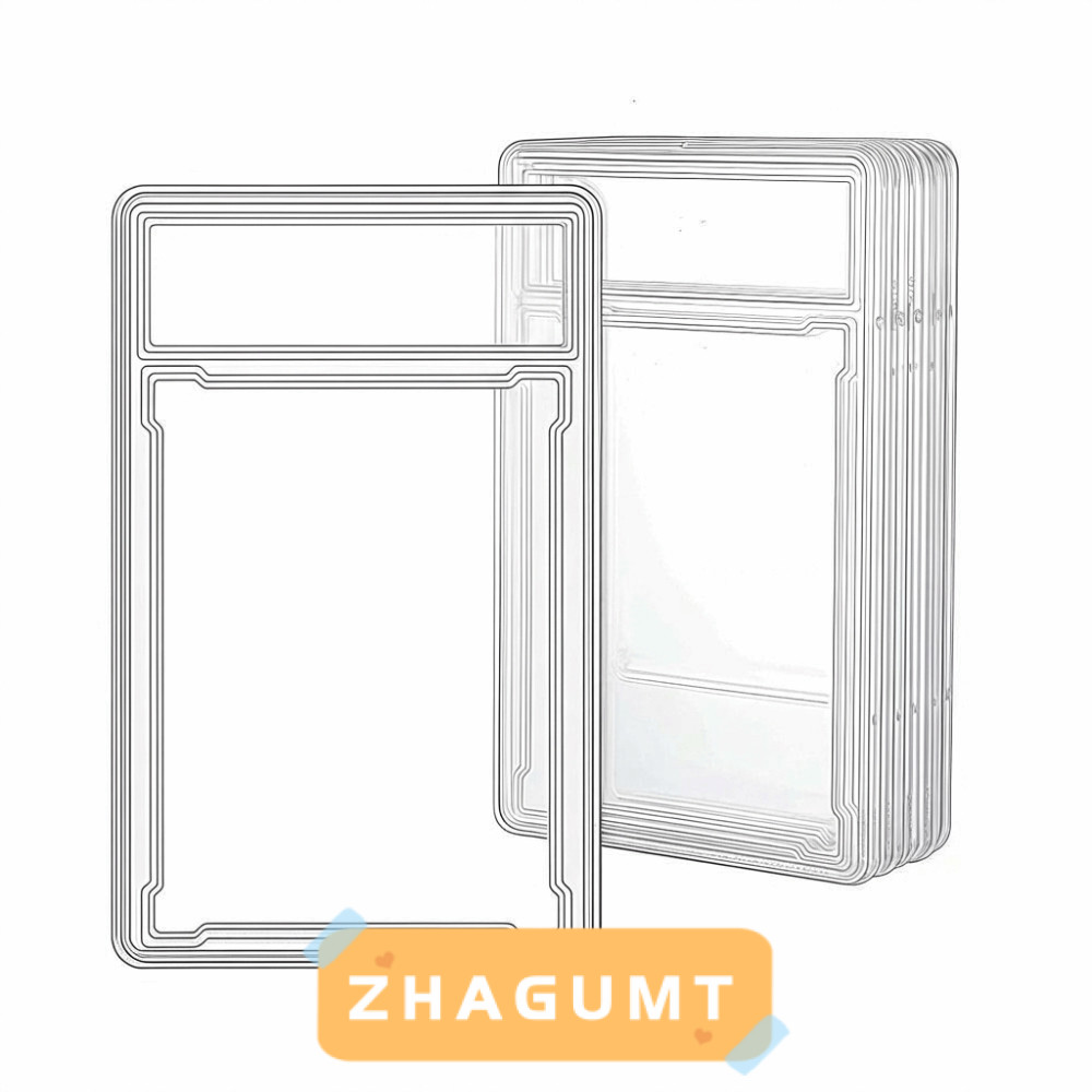 ZHAGUMT366KB PSA Graded Card ,ที่ถอดออกได้แข็งแรง 35PT กล่องการ์ดสะสม,คุณภาพสูงโปร่งใส UV Protection ทนทาน Trading Card Protection Box Storage Display