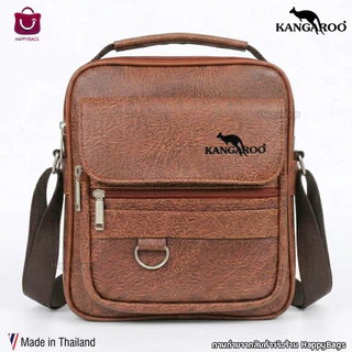 กระเป๋าสะพายข้างผู้ชาย Kangaroo หนังPU (ส่งจาก กรุงเทพมหานคร)