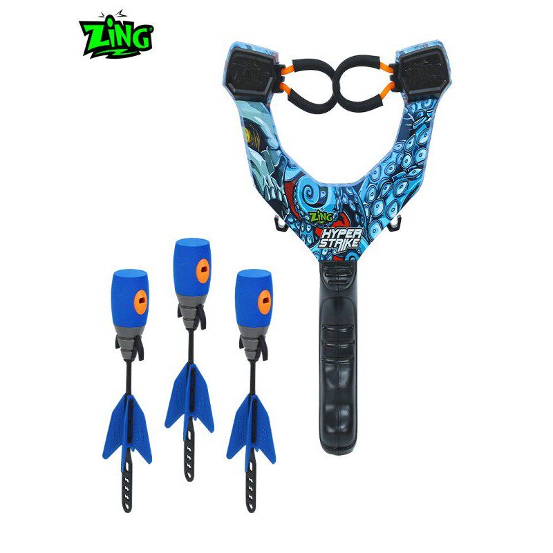 ZING Air Power เด็กโบว์โฟม Dart ลูกศรเสียงและ Safety Launcher กิจกรรมกลางแจ้งเป้าหมายยิงของเล่นสําหร