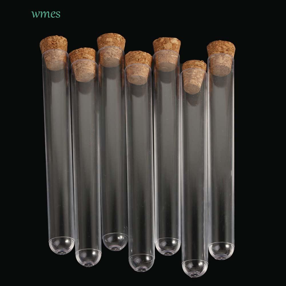 WMES1ZA ห้องปฏิบัติการพลาสติกใสหลอดทดลองการทดลองทางวิทยาศาสตร์อุปกรณ์การเรียน Christmas Party Lab Su