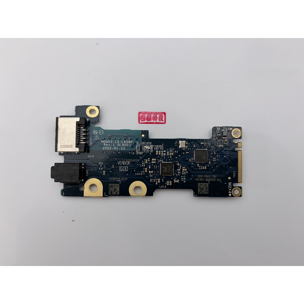 Dell Dell G15 5520 5521 G16 7620 LS-L658P กระดานเสียงการ์ดเครือข่าย