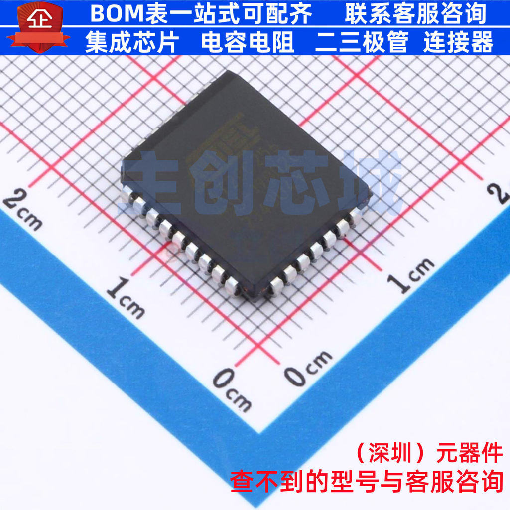 EEPROM AT28C256-15JU PLC-32 (11.4x14) ส่วนประกอบ MICROCHIP (Micro Core)