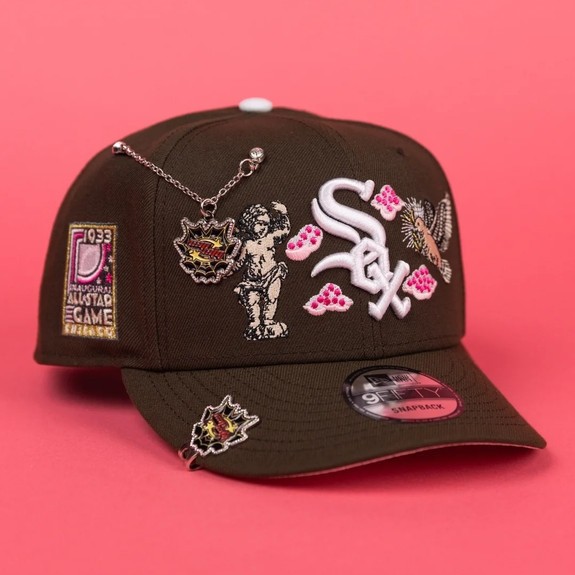 ขายร้อนคุณภาพสูงใหม่ ER2A EXCLUSIVE 9FIFTY BROWN CHICAGO WHITE SOX "HEAVENLY CITY" SNAPBACK W/ ALL S