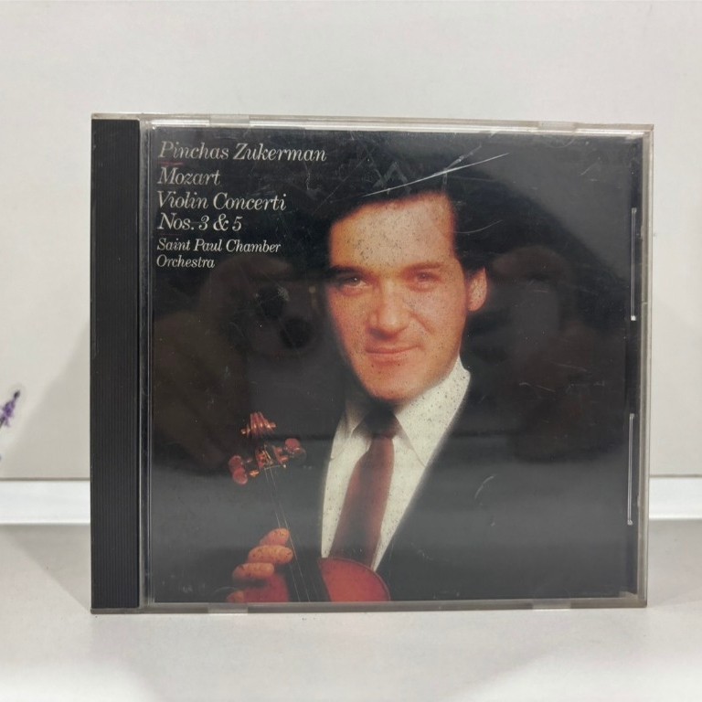 1 CD MUSIC  ซีดีเพลงสากล    MOZART: VIOLIN CONCERTO Nos. 3 & 5 ZUKERMAN    (B9E32)