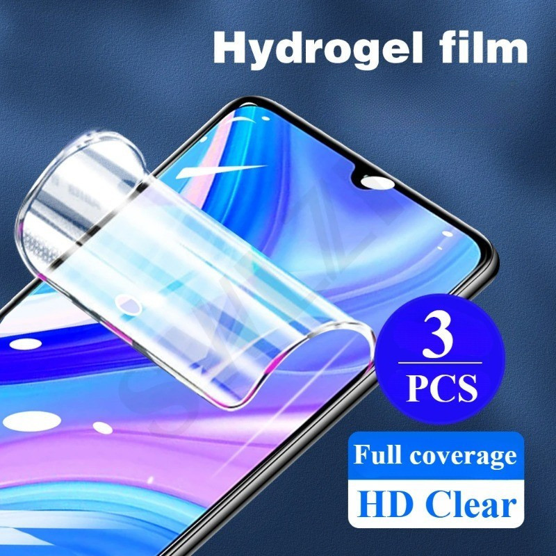 TCL60 TCL60R 50XE 50SE 50LE 3 ชิ้น HD Clear Soft Hydrogel ฟิล์มสําหรับ TCL 60 50 Pro XL SE XE LE Nxt
