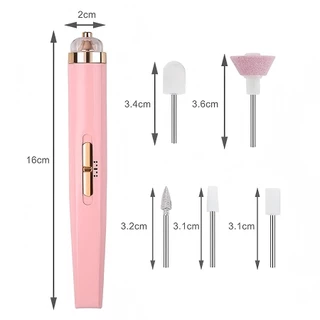 เครื่องขัดเล็บปลอมไฟฟ้า 36W USB แบบพกพา สําหรับขัดหนังกําพร้า เล็บเท้า