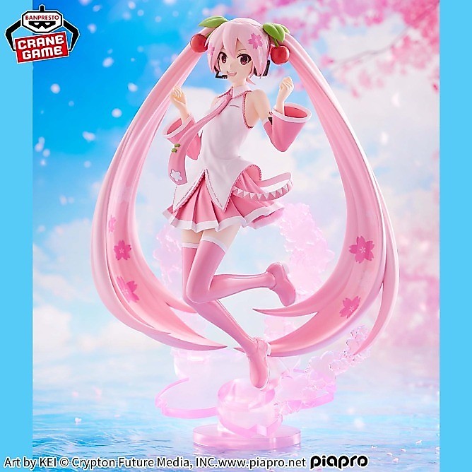 Bandai(บันได) BANPRESTO SAKURA MIKU BANPRESTO EVOLVE SAKURA MIKU FIGURE