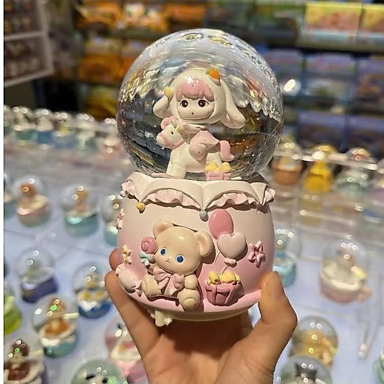MUSIC BOX / SNOWBALL / SNOW BALL / BABY BORN MUSIC BALL / SNOW BALL UNICORN BABY CUTE