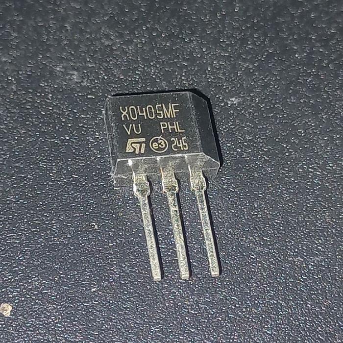 SCR X0405MF ST xo405mf TR ทรานซิสเตอร์ CDI มอเตอร์ mosfet fet IC x0405 0405mf x 0405m 1