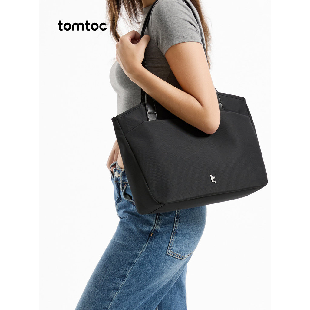 11tomtoc กระเป๋าคอมพิวเตอร์ Tote หญิง MacBook47 ซม.53 ซม.แบบพกพาไหล่ขนาดใหญ่ความจุกระเป๋าเดินทาง T23