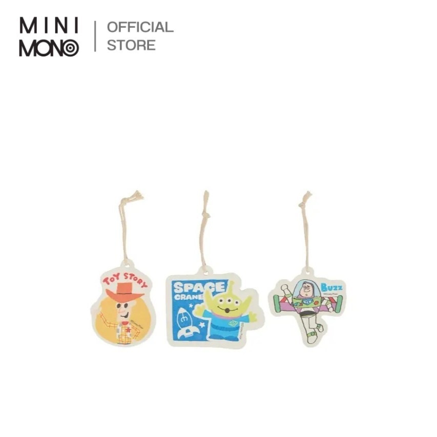 Mini Mono เซ็ตฟองน้ำเยื่อไผ่ 3 ชิ้น ลาย Toy Story