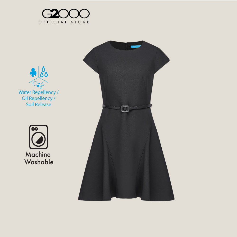 G2000 เดรสสำหรับผู้หญิง Fit & Flare Shape รุ่น 5123104699 BLACK