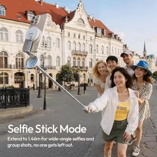 Ulanzi MT85 TorchMaster Snapขาตั้งกล้องDual-Side Magnetความสูง 1.5Mบลูทูธระยะไกลสําหรับการสร้างเนื้อหาSelfie