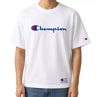 CHAMPION OVERSIZE CHAMPION C LOGO เสื้อยืดทีเชิ๊ตผู้ชาย