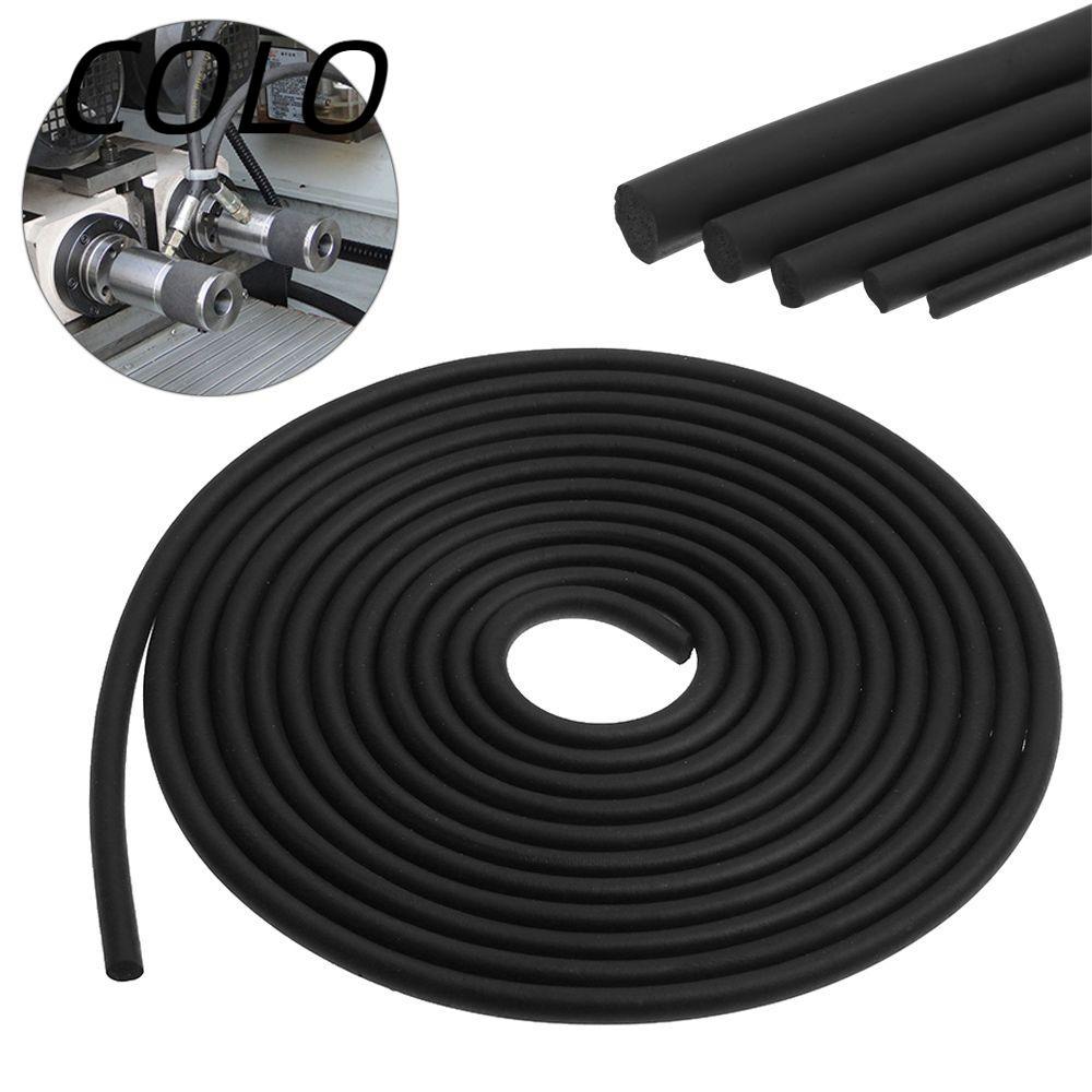 COLO 5M Car Door Edge Protector โฟมยางยืดหยุ่น O Shape ทนความร้อน Weatherstrip