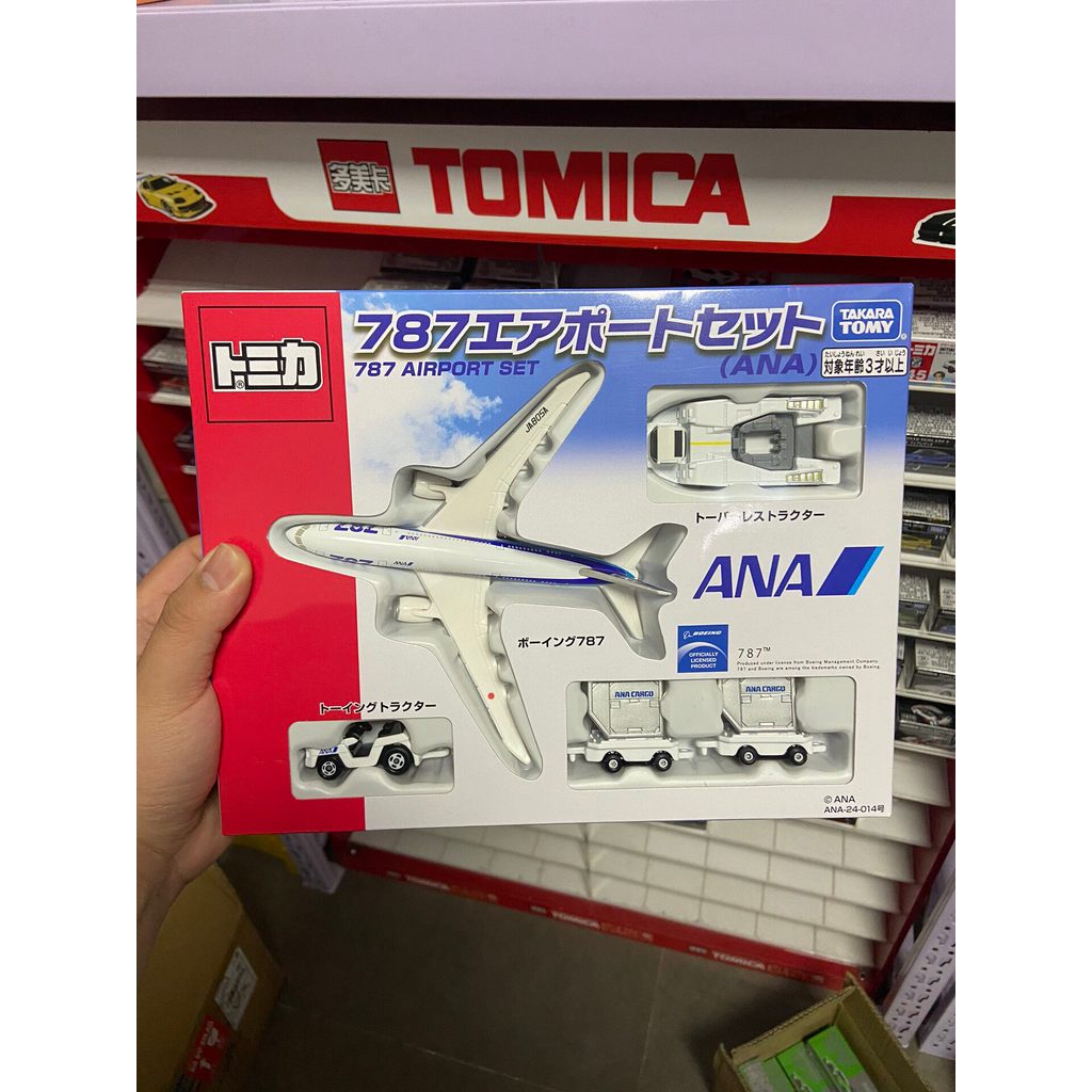 TOMY TOMY TOMICA TOMICA Airlines ANA787 Airplane Toy Model Set Japanese Out of Print Collectibles