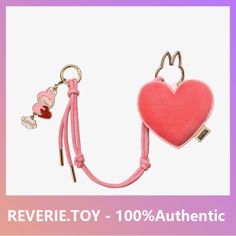 [secret] POPMART LABUBU LABUBU Heart Bottom Code Series Letter Pendant Mystery Box ของขวัญของเล่นอิน