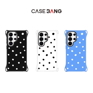 CASEBANG QuadGuard Dot Waltz Series เคสแม่เหล็ก ImagiSnap เข้ากันได้กับ iPhone 17 Pro Max/17 Pro/17/16 Pro Max/16 Pro & Samsung S25U/S26U, เปลี่ยนกลับ, Military Drop Protect