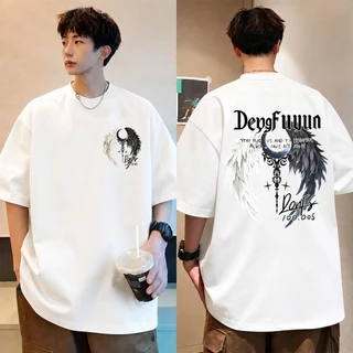 UT shop เสื้อยืด oversize ผ้าCotton 100% เสื้อแฟชั่น "DONFS " สบายและนุ่ม แขนสั้น ฤดูร้อน สไตล์เกาหลี