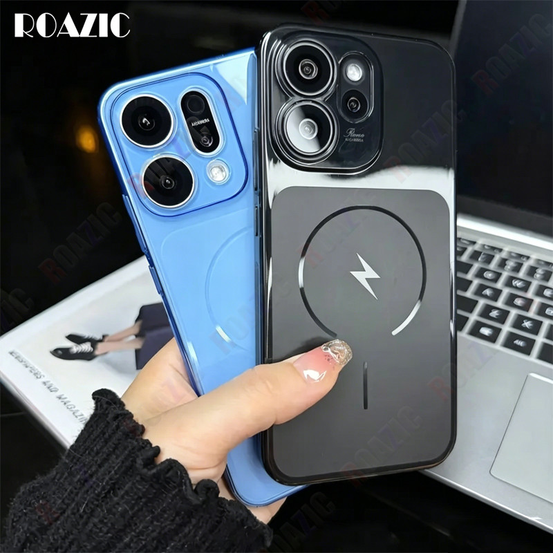เคสโทรศัพท์สําหรับOPPO Reno 14F 12F 15 Pro Max 15F 15 15C 14 13F 13 12 10 5G Pro 5G 4GAnti-SLIPกันกระแทกโปร่งใสMatte Candyสีนุ่มUltraบางฝาครอบSZG25