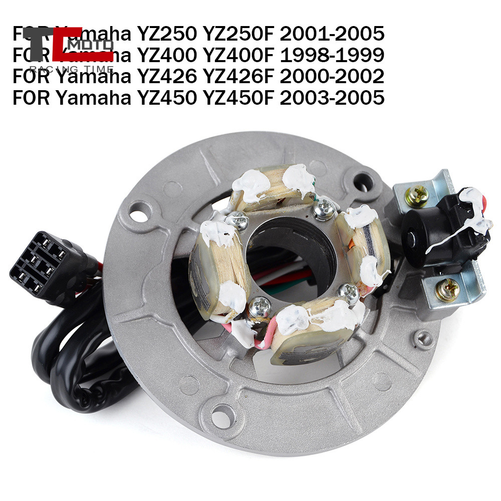 รถจักรยานยนต์ Stator Coil สําหรับ Yamaha YZ250F YZ400 YZ400F YZ426 YZ450 YZ450F YZ 250 450 400 426 Y
