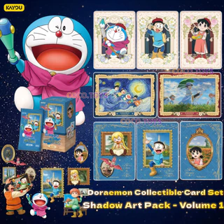 【ส่งด่วนกทม.】KAYOU Genuine Doraemon: Nobita's Picture Adventure - Shadow Art Pack Vol. 1 Collectible Cards, Factory-Sealed Packaging