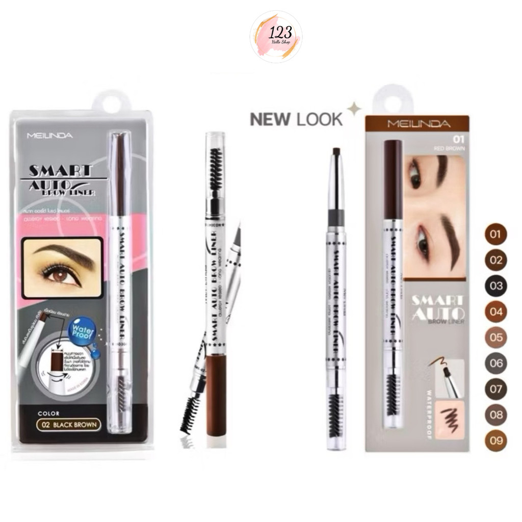 MeiLinda Smart Auto Brow Liner MD3041 ดินสอเขียนคิ้ว สมาร์ท ออโต้ เมลินดา ✨