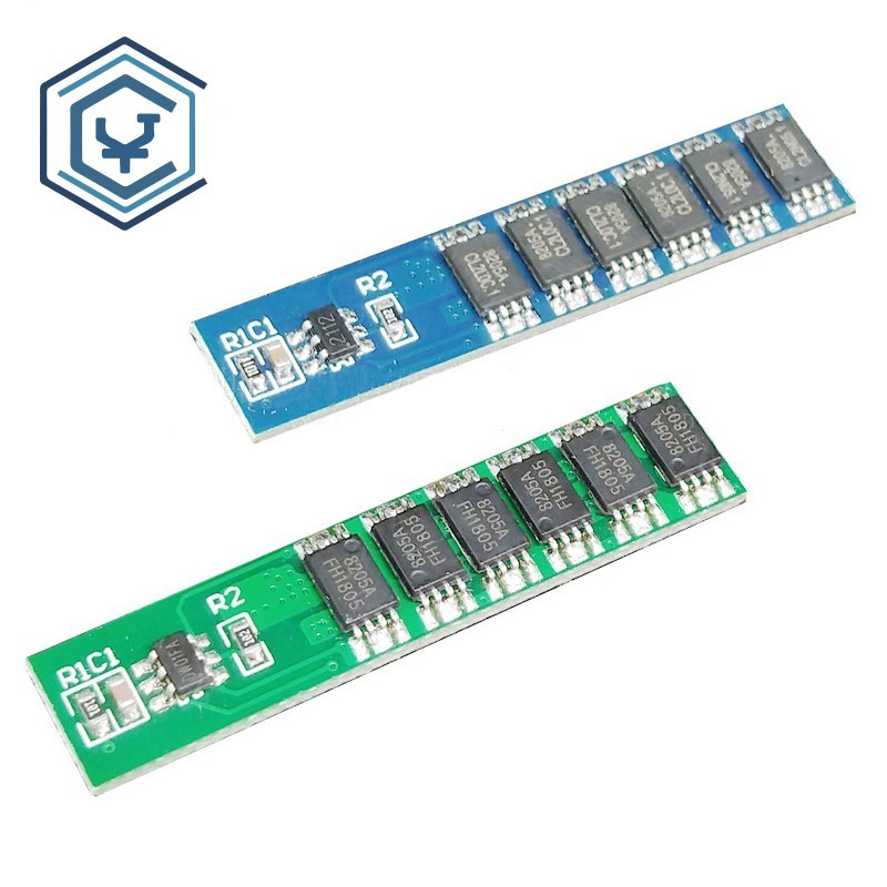 1PCS/5PCS 1S 15A 3.7V Li-ion 3.2V LifePo4 6MOS BMS PCM แบตเตอรี่ป้องกัน PCM สําหรับ 18650 แบตเตอรี่ล
