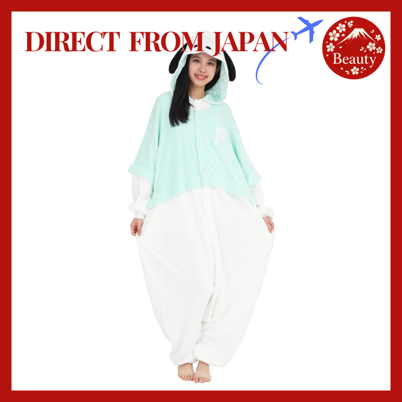 Sanrio Pochacco Kigurumi Adult Unisex Onesie Pajamas Cosplay Loungewear【Japan】
